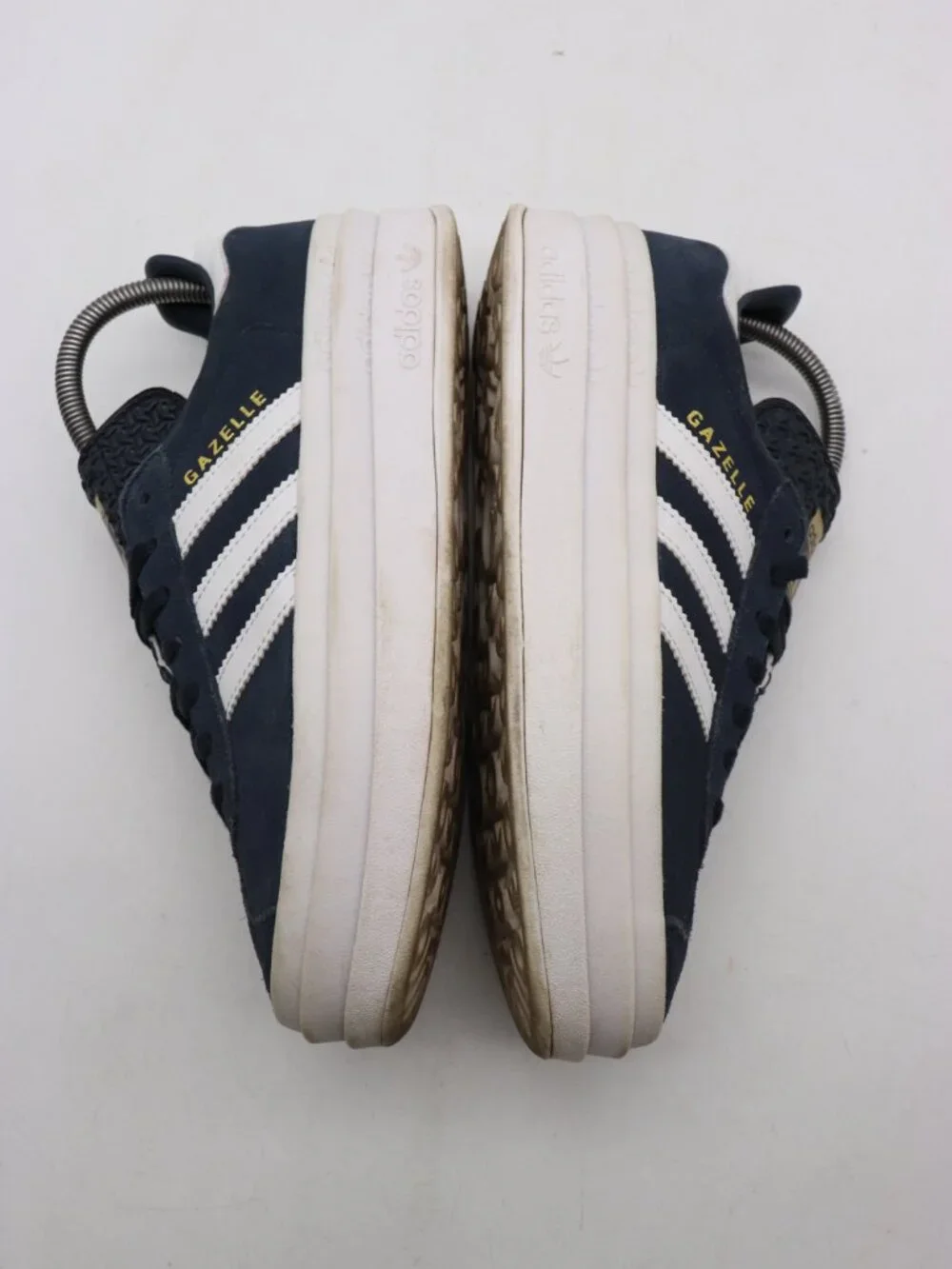Adidas Gazelle Bold J “Aurora Ink White” Youth 7 Women's 8 Sneakers JQ7405
